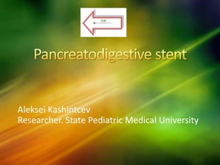 Aleksei Kashintcev
Researcher. State Pediatric Medical University
 