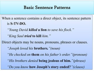 Kinds of sentence | PPTX