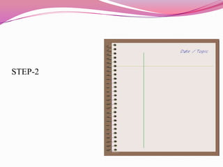 Note Taking | PPTX