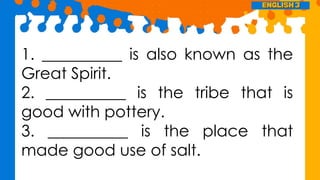 Retelling and Sequencing Indigenous Myths: The Igorot Creation Story | PPTX
