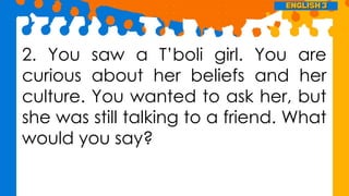 Learning Polite Expressions and Demonstrative Pronouns through Igorot ...