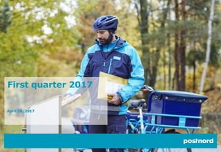 First quarter 2017
April 28, 2017
 