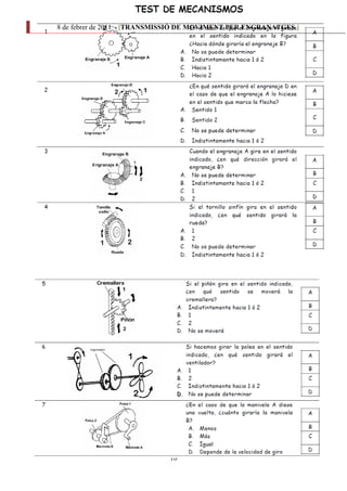 8 de febrer de 2011 [TRANSMISSIÓ DE MOVIMENT PER ENGRANATGES ]




                            10
 
