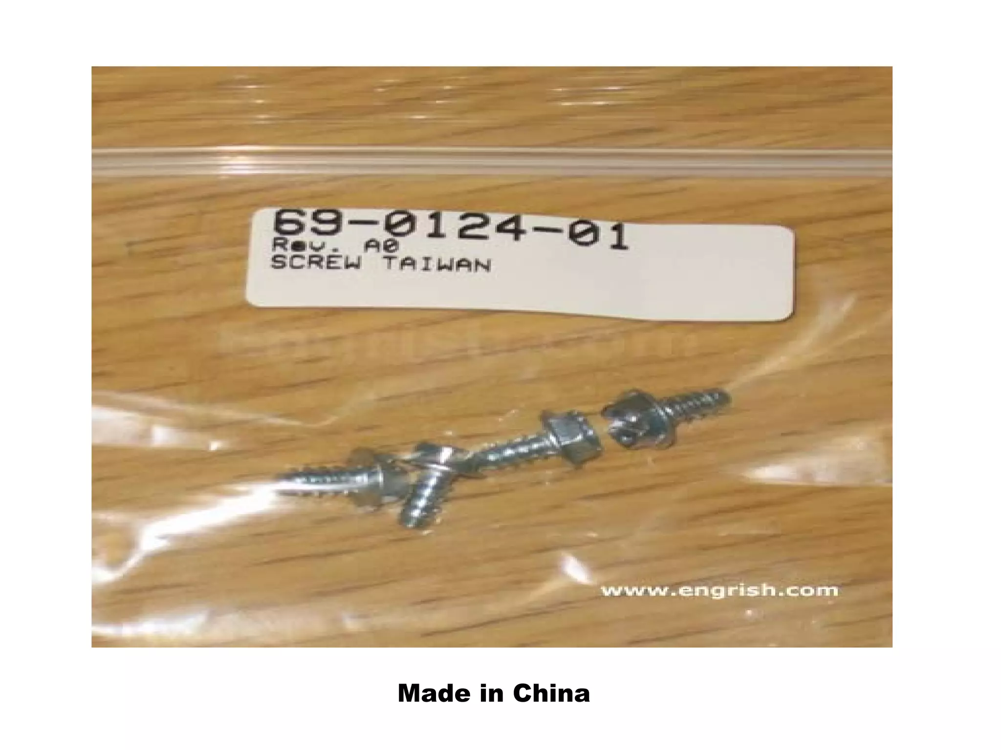 Made in China
 