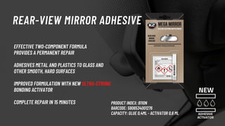 Mirror Adhesive Tape Vito, Mirror Adhesive Tapes, Mirror Fixings, Glazing, Products