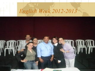 English Week 2012-2013
 