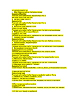 Revolve Sentence Eng xii transformation of sentences part i_128 master frozen | DOC