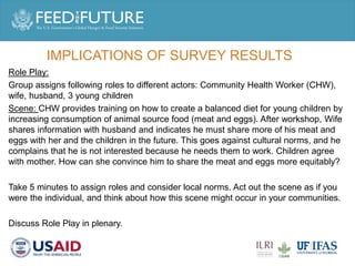 Engaging men in supporting maternal and child consumption of milk and other animal source foods in Rwanda