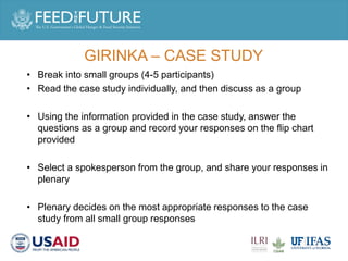 Engaging men in supporting maternal and child consumption of milk and other animal source foods in Rwanda