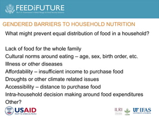 Engaging men in supporting maternal and child consumption of milk and other animal source foods in Rwanda