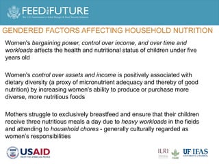 Engaging men in supporting maternal and child consumption of milk and other animal source foods in Rwanda