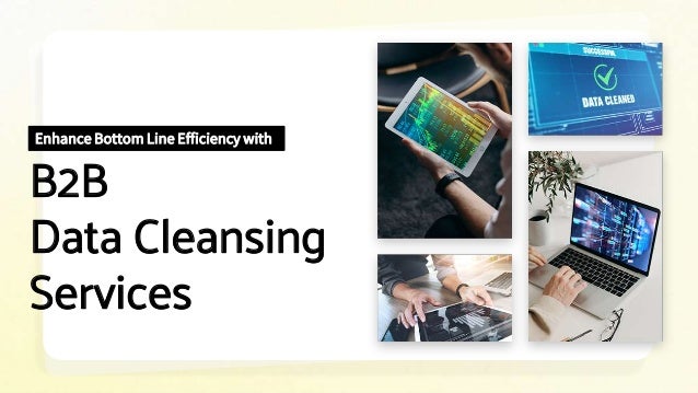 Enhance Bottom Line Efficiency with
B2B
Data Cleansing
Services
 