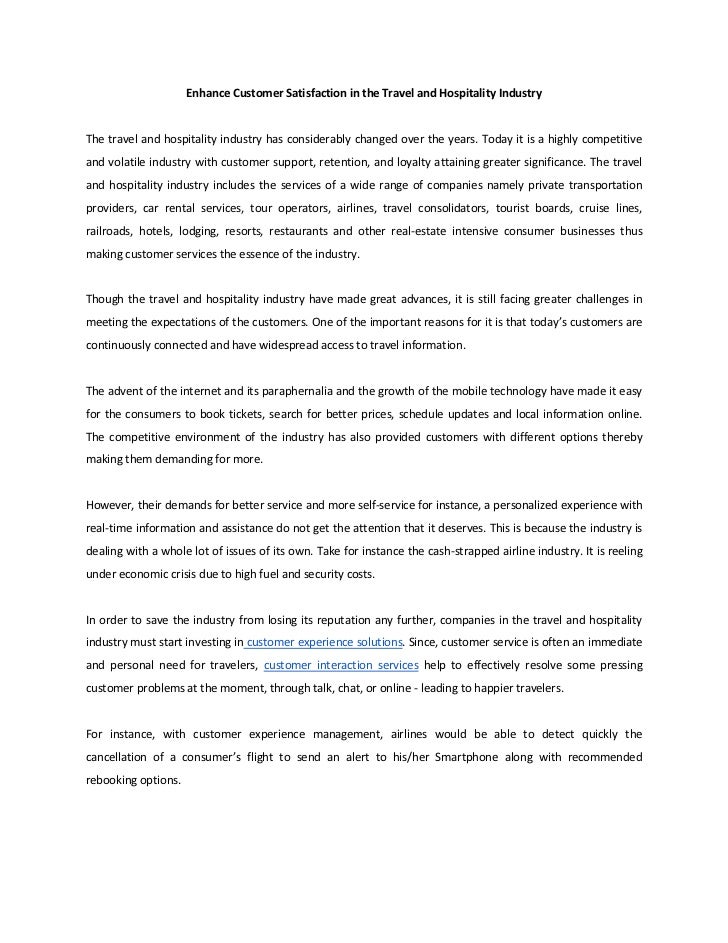 Essay on service sector statistics