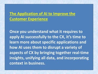 Enhanced Business Communications with Artificial Intelligence | PPTX