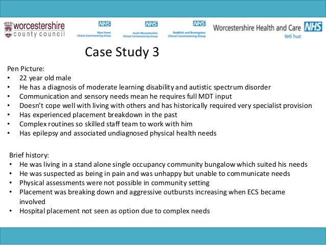 learning disability case study