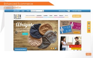 Enhanced Ecommerce
Caso: DUHEM
 