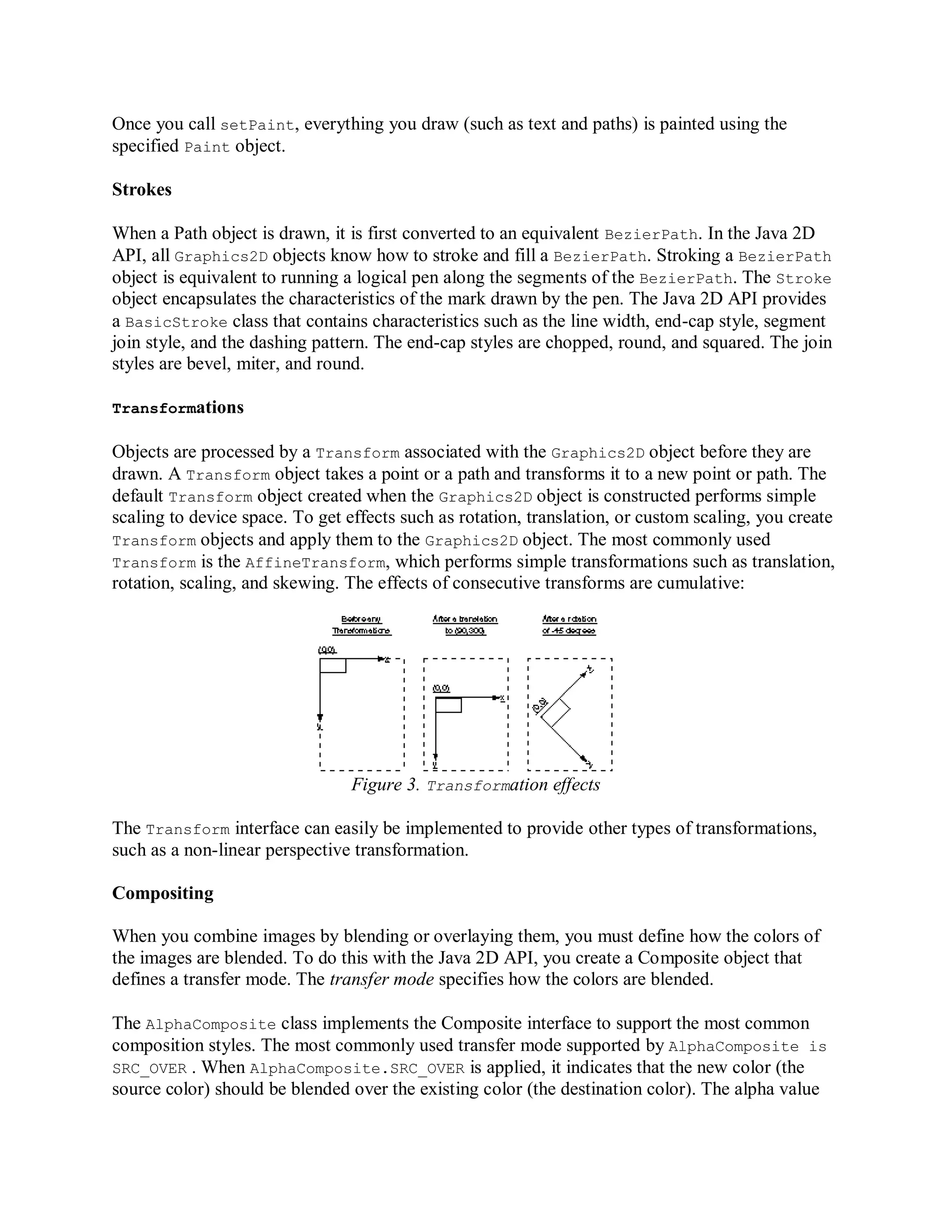 Java 2D API: Enhanced Graphics and Imaging for the Java Platform | PDF