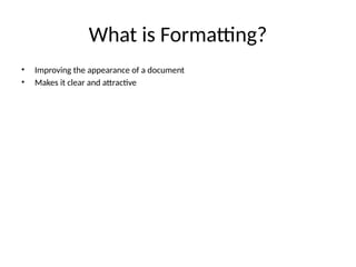 Mastering Page Formatting in MS Word for Professional Documents | PPTX