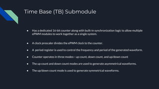 Enhanced phase width modulation in TMS320F28335D | PPTX