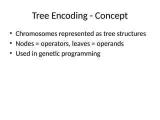 Comprehensive Overview of Encoding Schemes in Soft Computing with ...