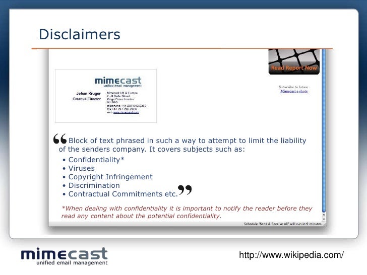 mimecast enhanced stationery