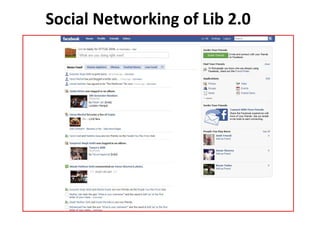 Social Networking of Lib 2.0 