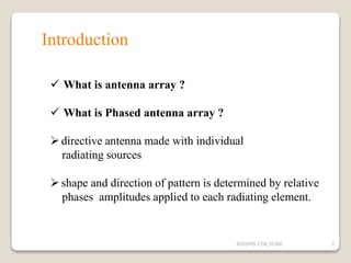 Enhancement in phased array antenna | PPT