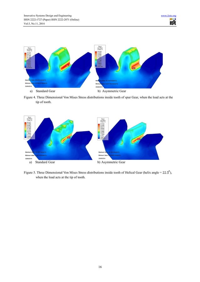 Enhancement of bending strength of helical gears by using asymmetric ...