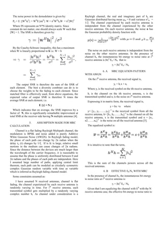 Enhancement Of Diversity Gain In Mimo System | PDF