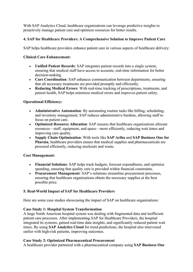 Enhance Patient Care with SAP for Healthcare Providers.pdf