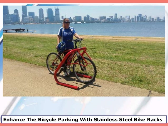 stainless steel bike rack