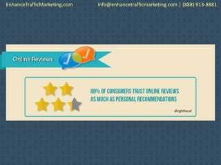 EnhanceTrafficMarketing.com info@enhancetrafficmarketing.com | (888) 913-8881
 