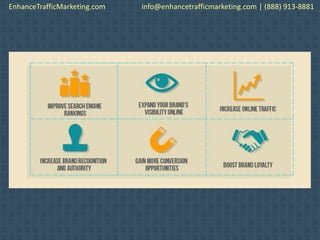 EnhanceTrafficMarketing.com info@enhancetrafficmarketing.com | (888) 913-8881
 