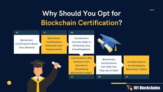 Enhance Your Blockchain Career With 101 Blockchains Certifications Ppt Enhance Your Blockchain Career With 101 Blockchains Certifications Ppt