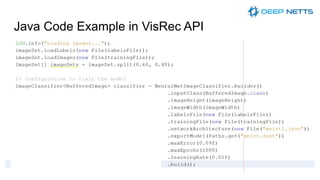Enhance your java applications with deep learning using deep netts | PDF