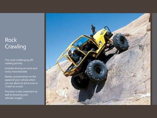 Enhance your offroading experience | PPTX