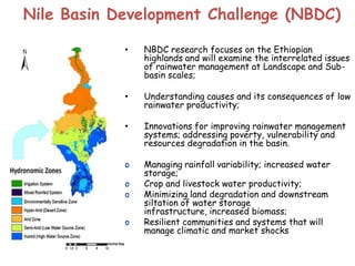 Enhancing communities’ adaptive capacity to climate change in drought-prone hotspots of the Blue Nile basin (Kabe, Ethiopia)