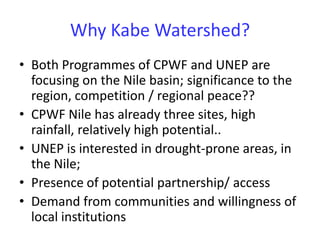 Enhancing communities’ adaptive capacity to climate change in drought-prone hotspots of the Blue Nile basin (Kabe, Ethiopia)