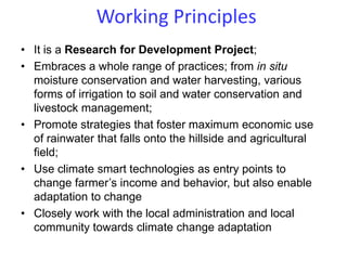 Enhancing communities’ adaptive capacity to climate change in drought-prone hotspots of the Blue Nile basin (Kabe, Ethiopia)