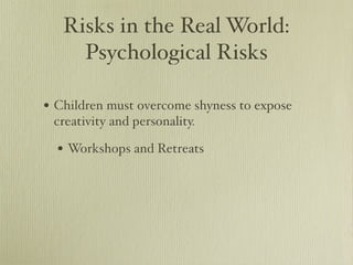 Enhancing Creativity