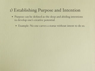 Enhancing Creativity