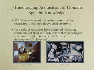 Enhancing Creativity