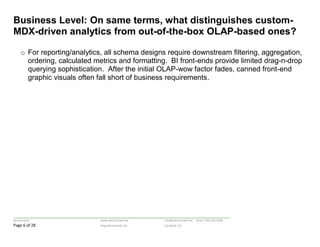 Mdx Expression Example Enhancing Dashboard Visuals with Multi-Dimensional Expressions (MDX) | PDF