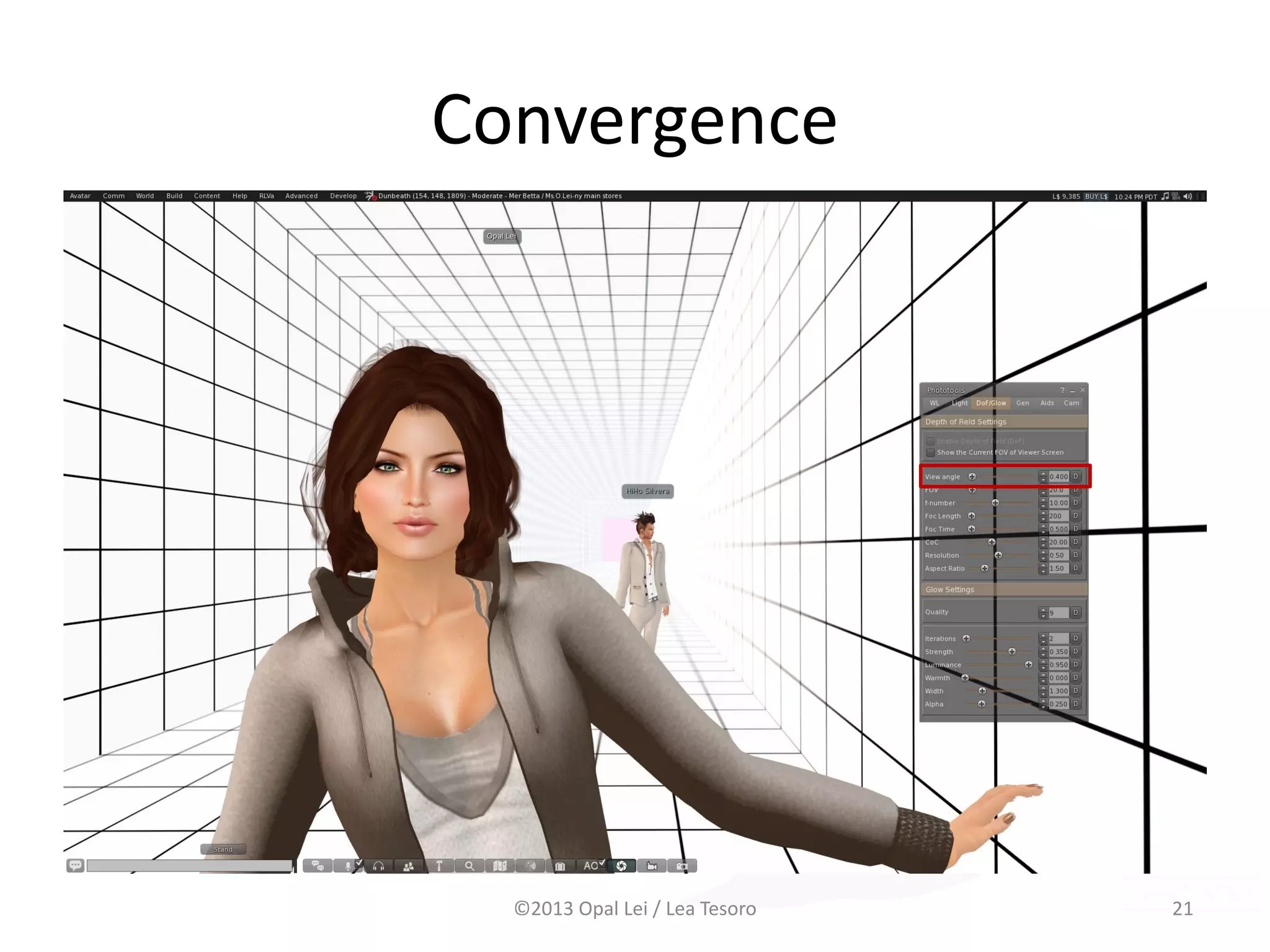 Convergence
©2013 Opal Lei / Lea Tesoro 21
 