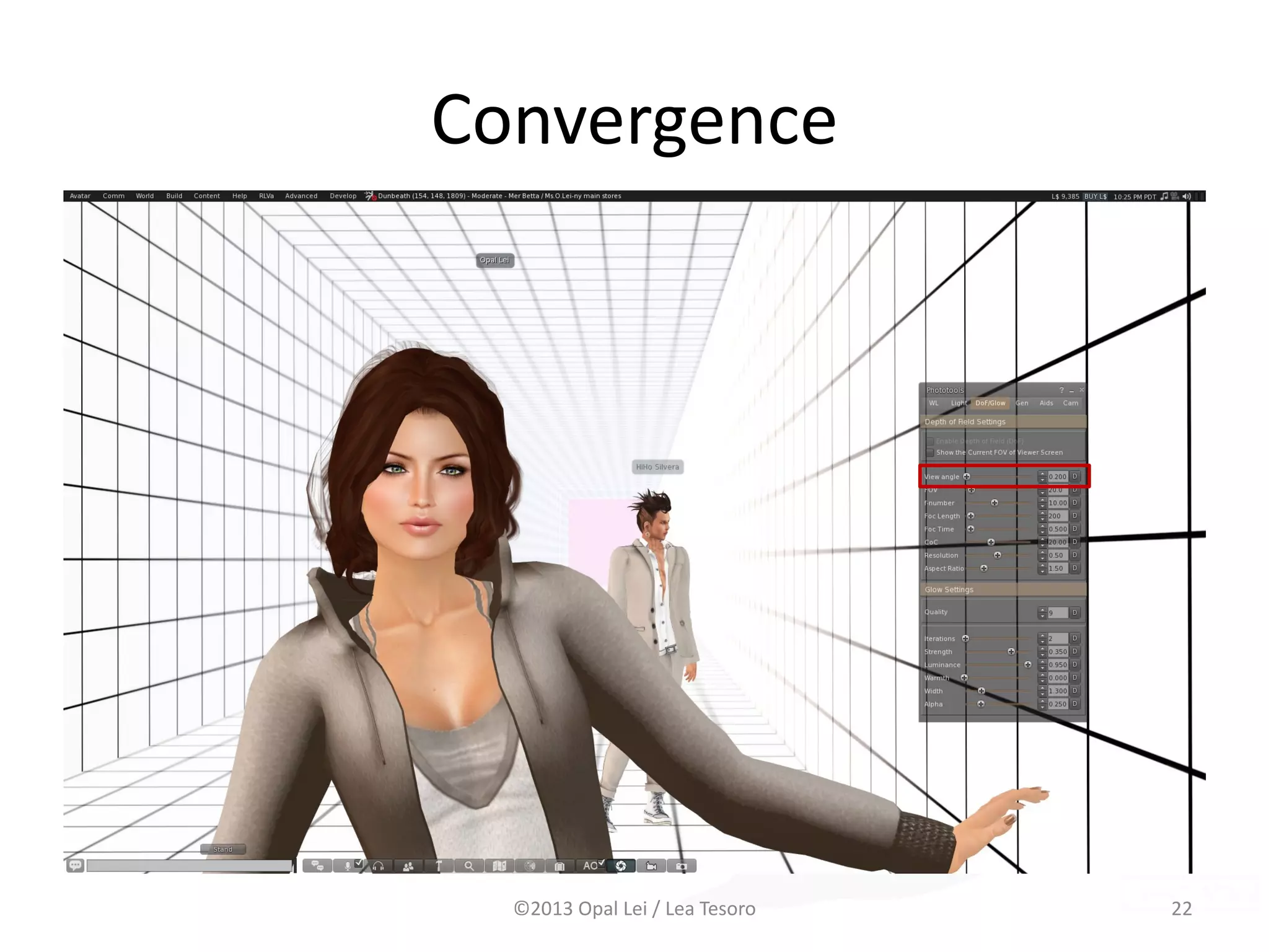 Convergence
©2013 Opal Lei / Lea Tesoro 22
 