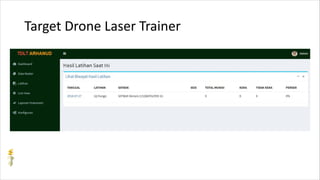 Target Drone Laser Trainer
 