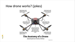 How drone works? (jokes)
 