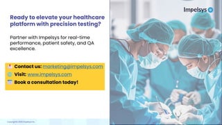 Enhancing ICU Intelligence: How Our Functional Testing Enabled a ...