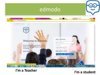 edmodo

I’m a Teacher

I’m a student

 