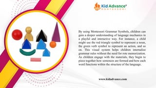 Grammar Triangle Enhancing Learning with Montessori Geography Materials and Montessori ...